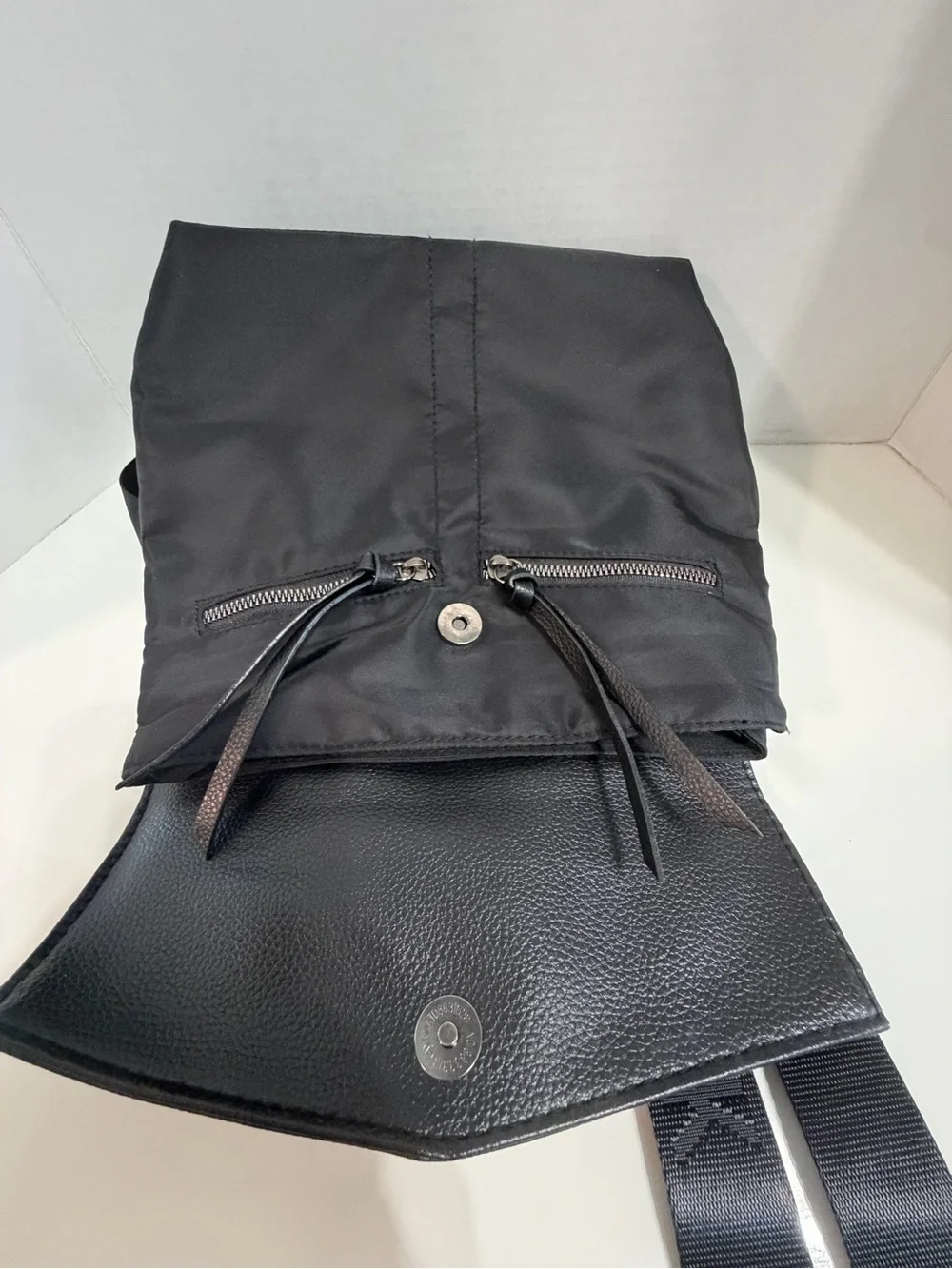 Botkier Nylon & Leather Backpack